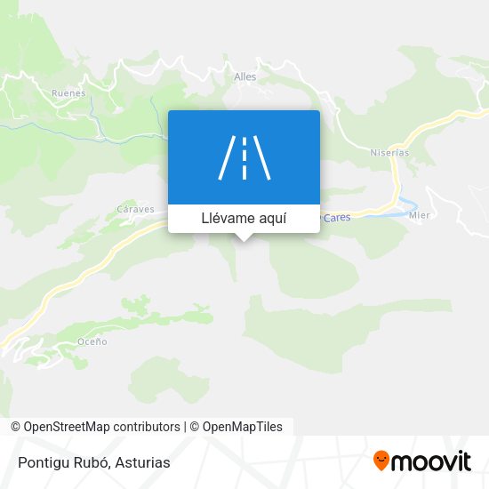 Mapa Pontigu Rubó