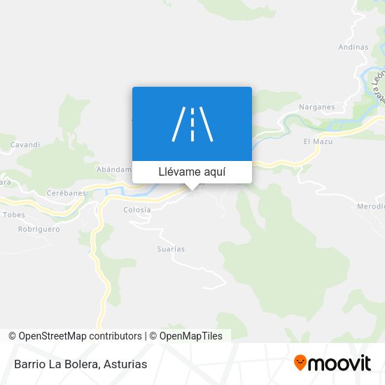 Mapa Barrio La Bolera