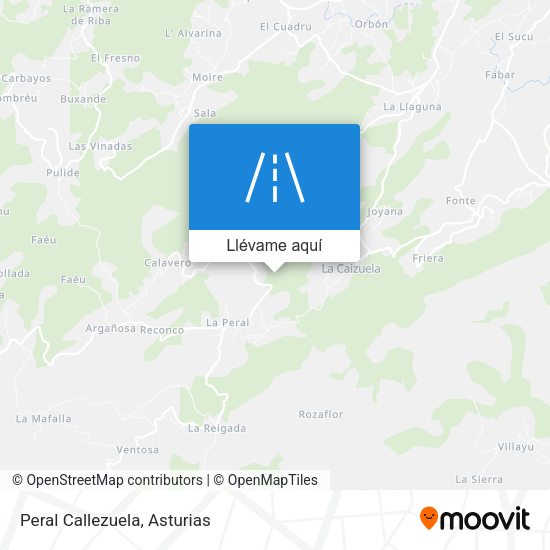Mapa Peral Callezuela