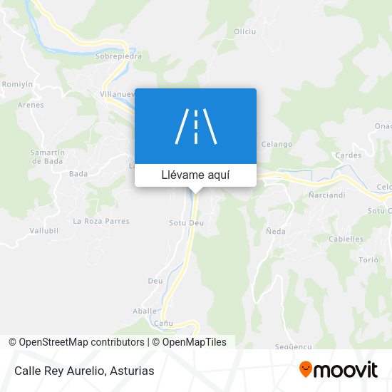 Mapa Calle Rey Aurelio