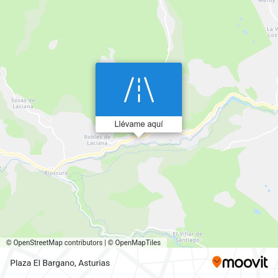 Mapa Plaza El Bargano