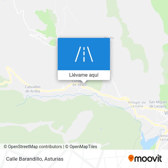Mapa Calle Barandillo