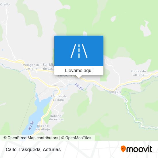 Mapa Calle Trasqueda