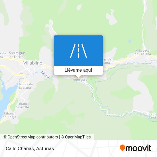 Mapa Calle Chanas