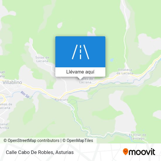 Mapa Calle Cabo De Robles