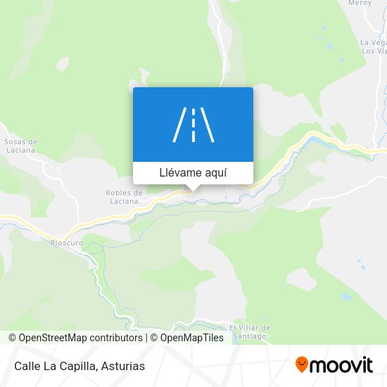 Mapa Calle La Capilla