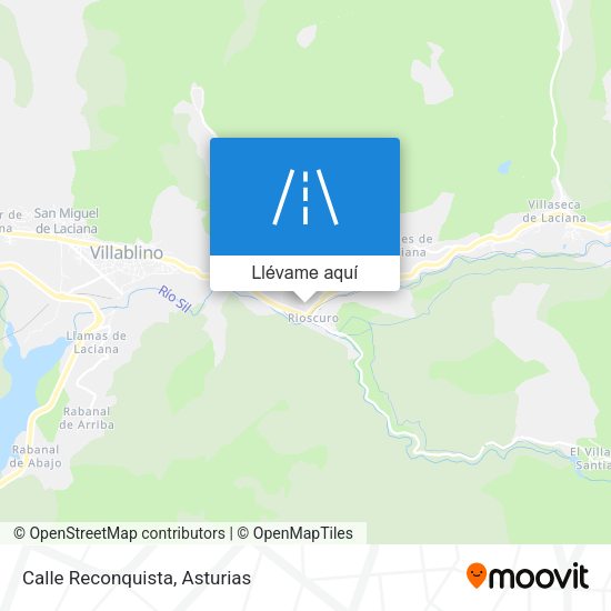 Mapa Calle Reconquista