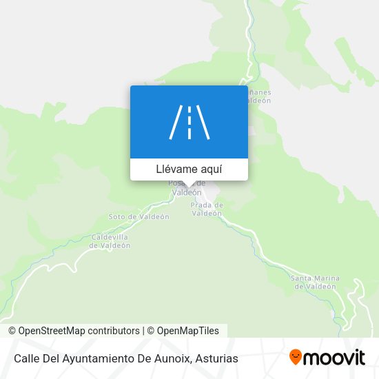 Mapa Calle Del Ayuntamiento De Aunoix