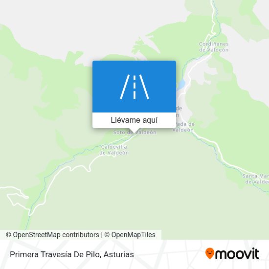 Mapa Primera Travesía De Pilo
