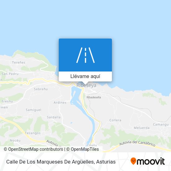 Mapa Calle De Los Marqueses De Argüelles