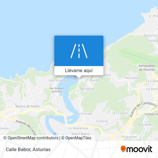 Mapa Calle Babor