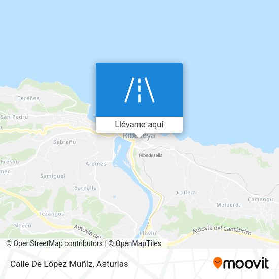 Mapa Calle De López Muñíz