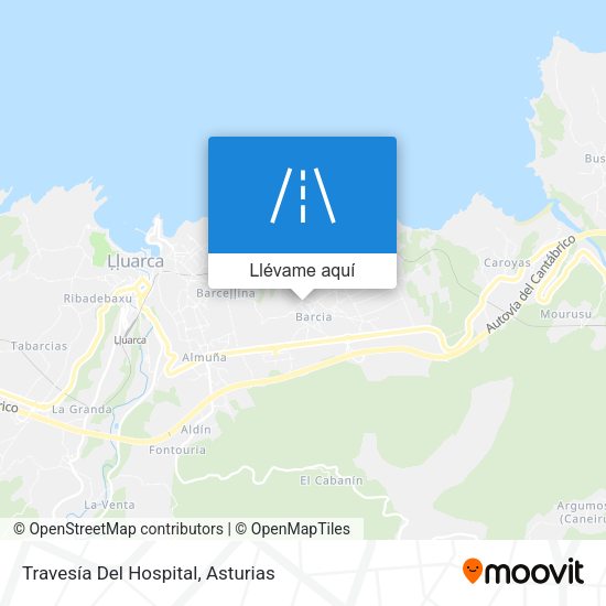 Mapa Travesía Del Hospital