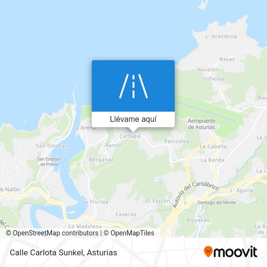 Mapa Calle Carlota Sunkel