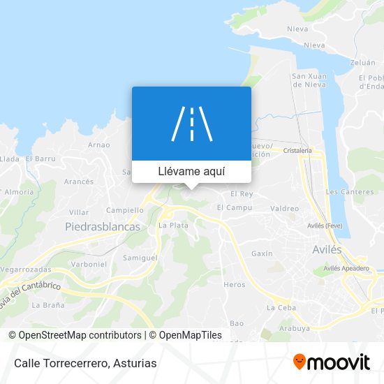 Mapa Calle Torrecerrero