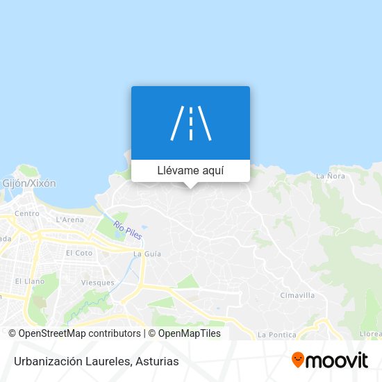 Mapa Urbanización Laureles
