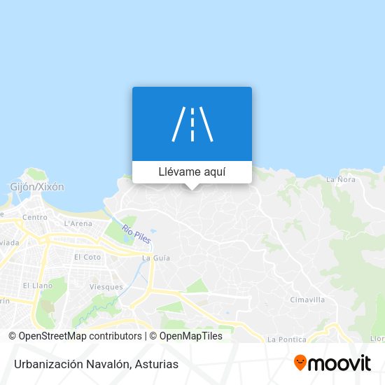 Mapa Urbanización Navalón