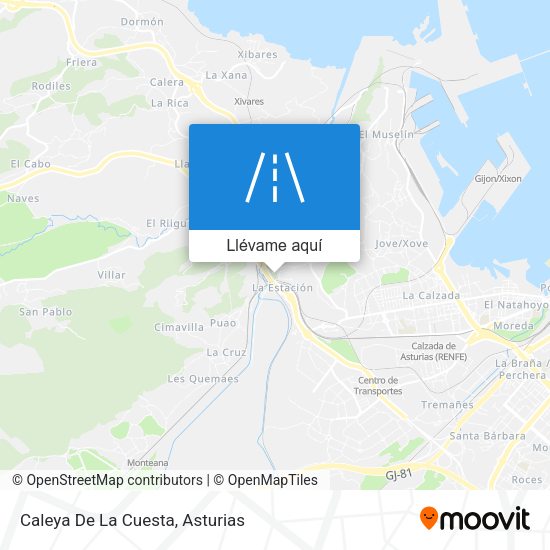 Mapa Caleya De La Cuesta