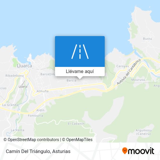 Mapa Camín Del Triángulo