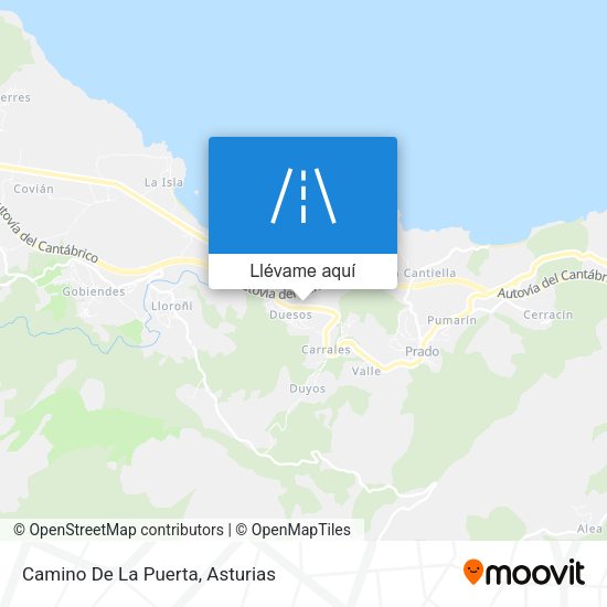 Mapa Camino De La Puerta