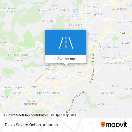 Mapa Plaza Severo Ochoa