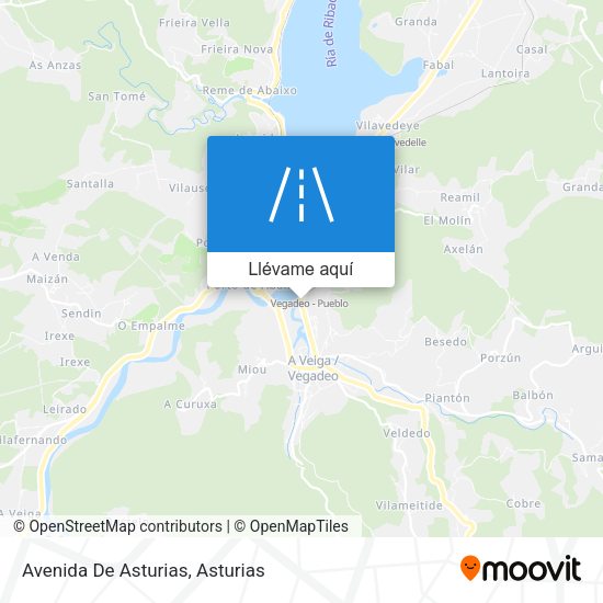 Mapa Avenida De Asturias