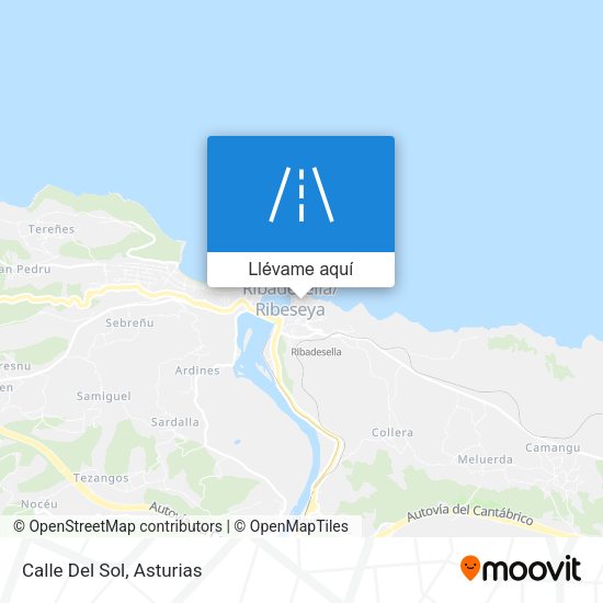 Mapa Calle Del Sol