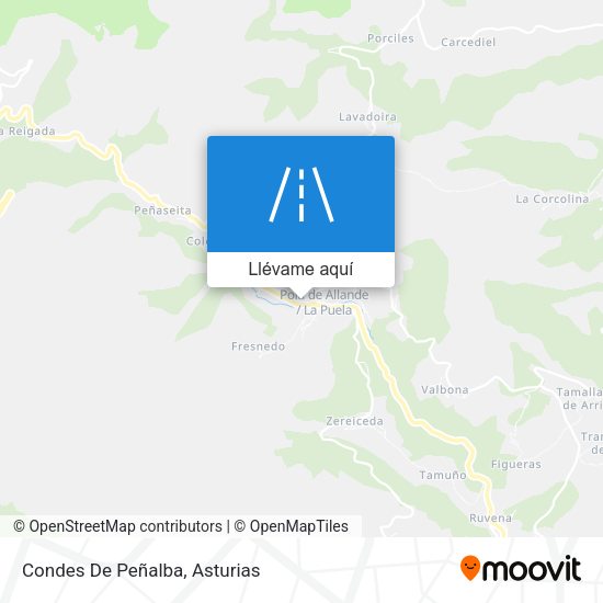 Mapa Condes De Peñalba