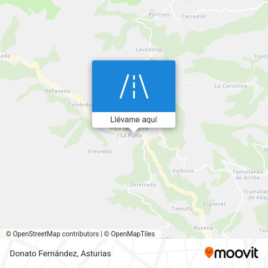 Mapa Donato Fernández