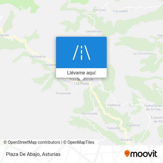 Mapa Plaza De Abajo