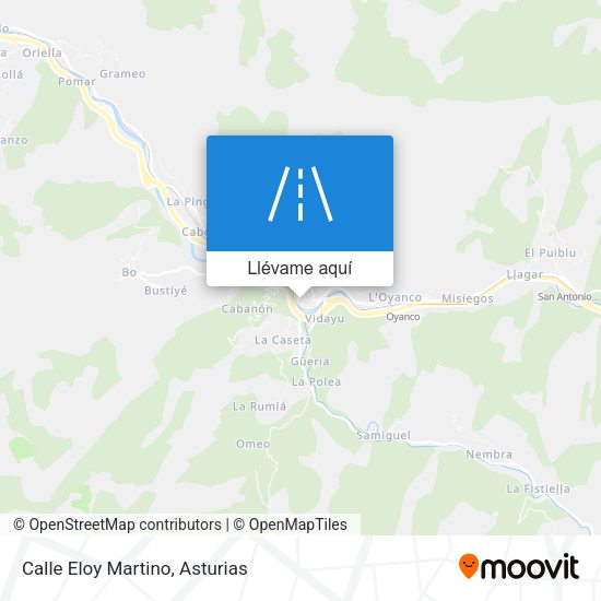 Mapa Calle Eloy Martino