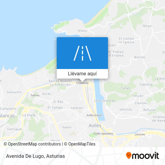 Mapa Avenida De Lugo