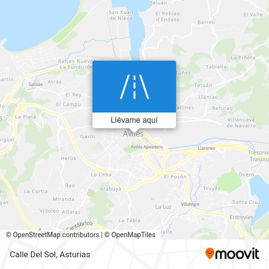 Mapa Calle Del Sol