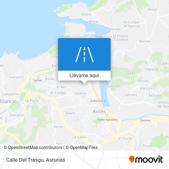 Mapa Calle Del Trasgu