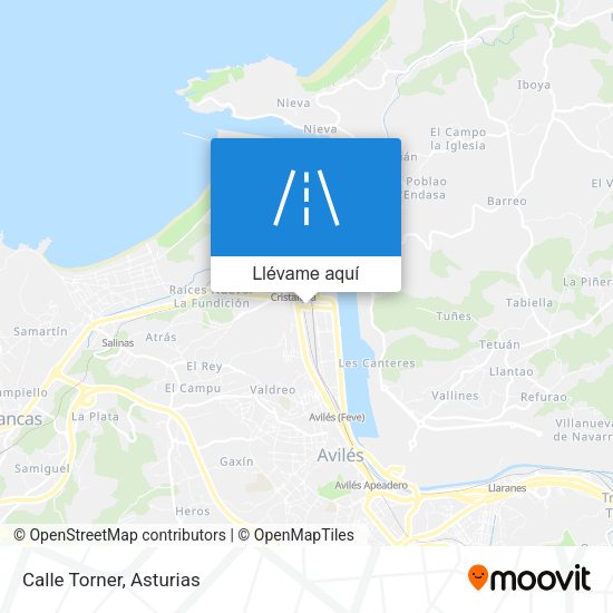 Mapa Calle Torner