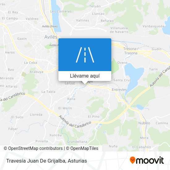 Mapa Travesía Juan De Grijalba