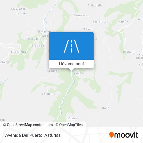 Mapa Avenida Del Puerto