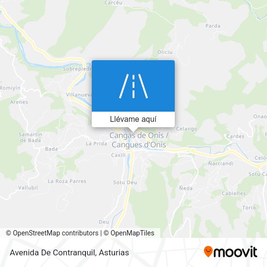 Mapa Avenida De Contranquil