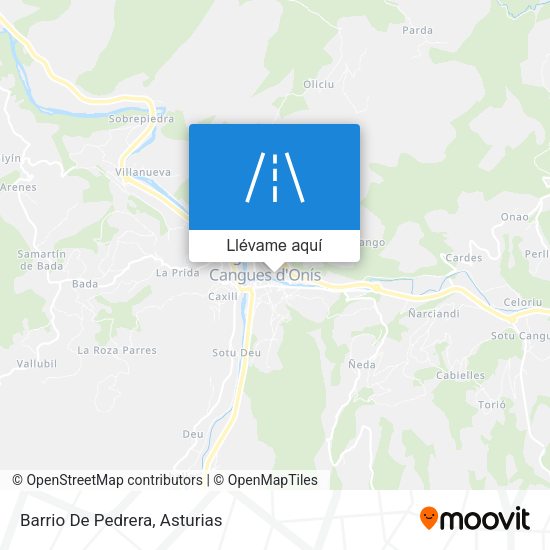 Mapa Barrio De Pedrera