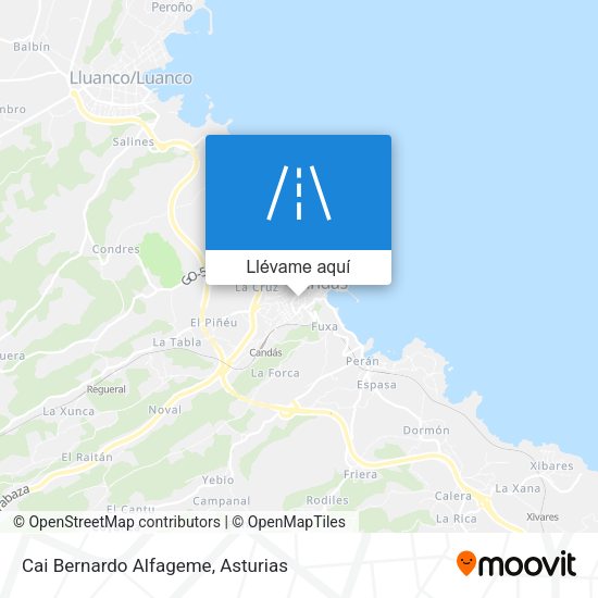 Mapa Cai Bernardo Alfageme