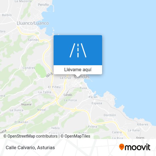 Mapa Calle Calvario