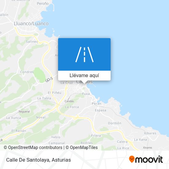 Mapa Calle De Santolaya