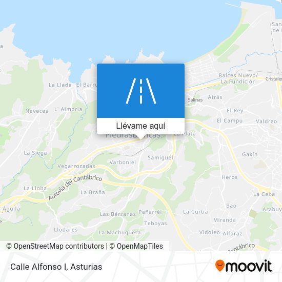 Mapa Calle Alfonso I
