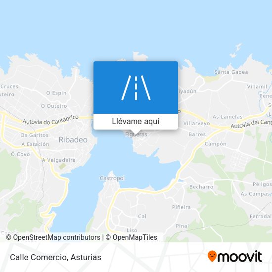 Mapa Calle Comercio