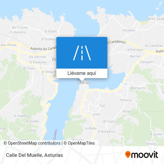 Mapa Calle Del Muelle