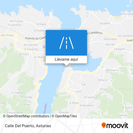 Mapa Calle Del Puerto