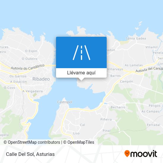 Mapa Calle Del Sol