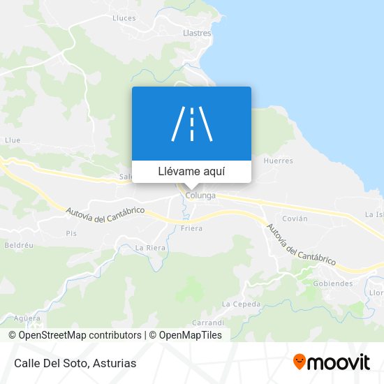 Mapa Calle Del Soto