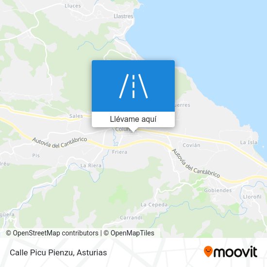Mapa Calle Picu Pienzu