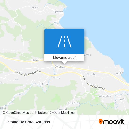 Mapa Camino De Coto